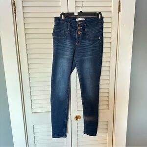 No Boundaries Dark Blue Skinny Jeans